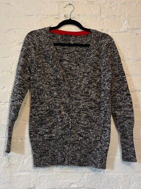 J. Crew Merino Wool Blend Marled Cardigan